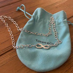 Tiffany and Co. Sterling Silver Infinity Pendant